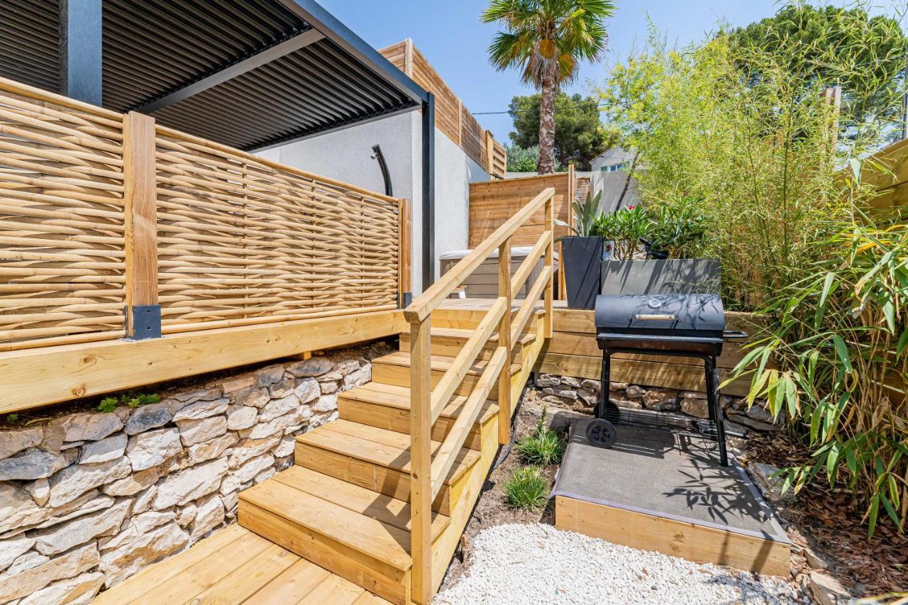 Maison Osmoz Port Pin - Jacuzzi, Clim Par Dodo A Cassis Apartment Exterior photo